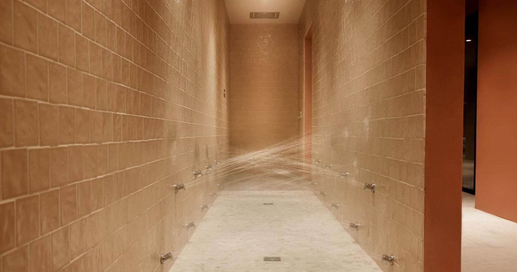 Montebelo Viseu Congress Hotel & Spa Exterior foto A shower room
